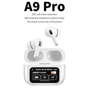 A9 Pro Wireless Earbuds  Premium Sound, Smart Touch